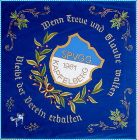 Vereinsfahne Vorderseite