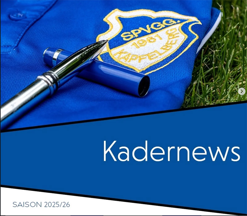 Neuzugang für die Saison 2025/2026: David Aigner verstärkt die SpVgg Kapfelberg